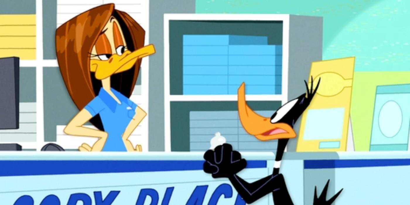 Daffy Duck And His Girlfriend
